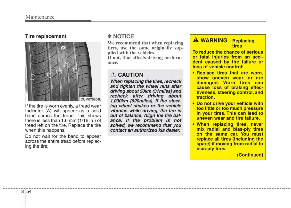 KIA Niro owners manual / page 496