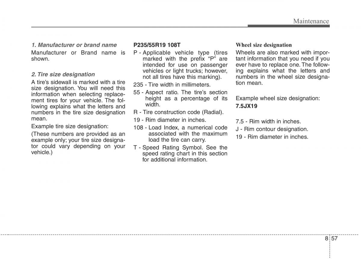 KIA Niro owners manual / page 499