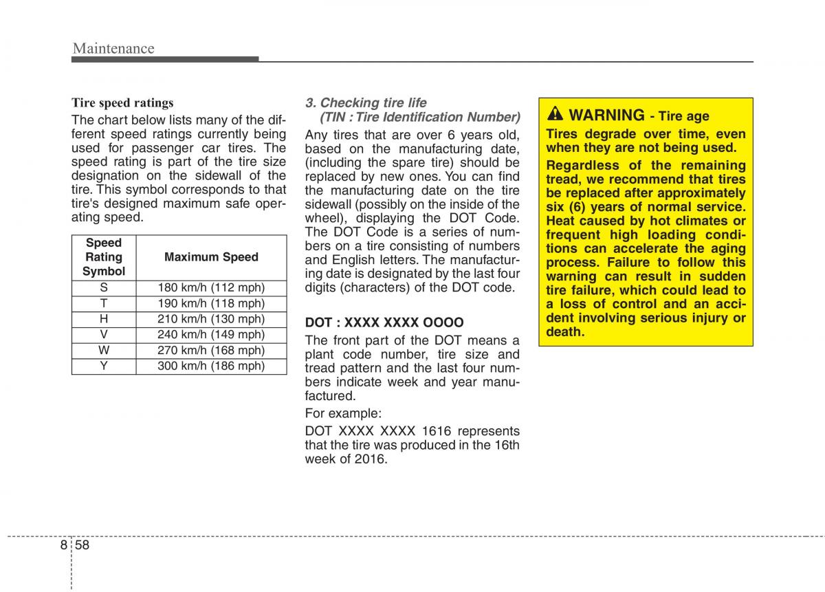 KIA Niro owners manual / page 500