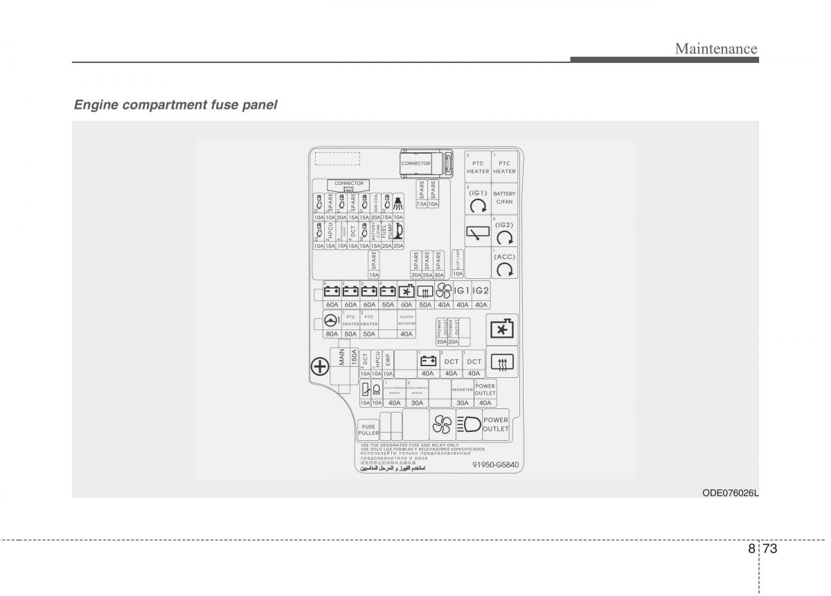 KIA Niro owners manual / page 515