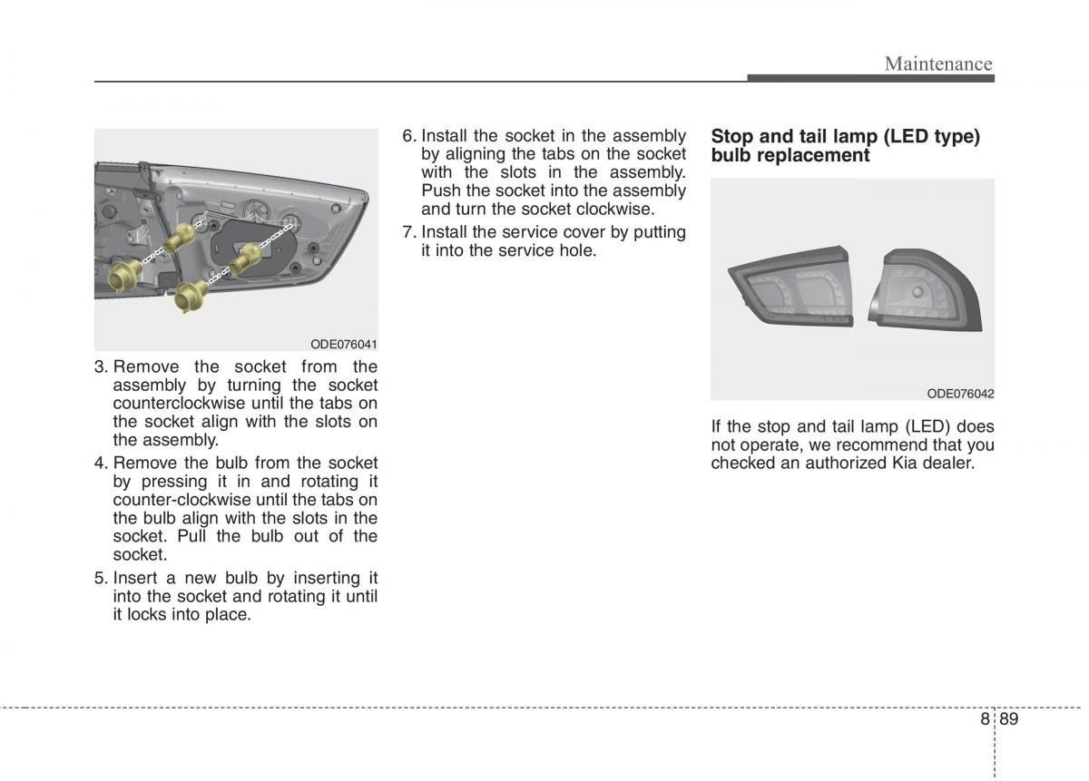 KIA Niro owners manual / page 531