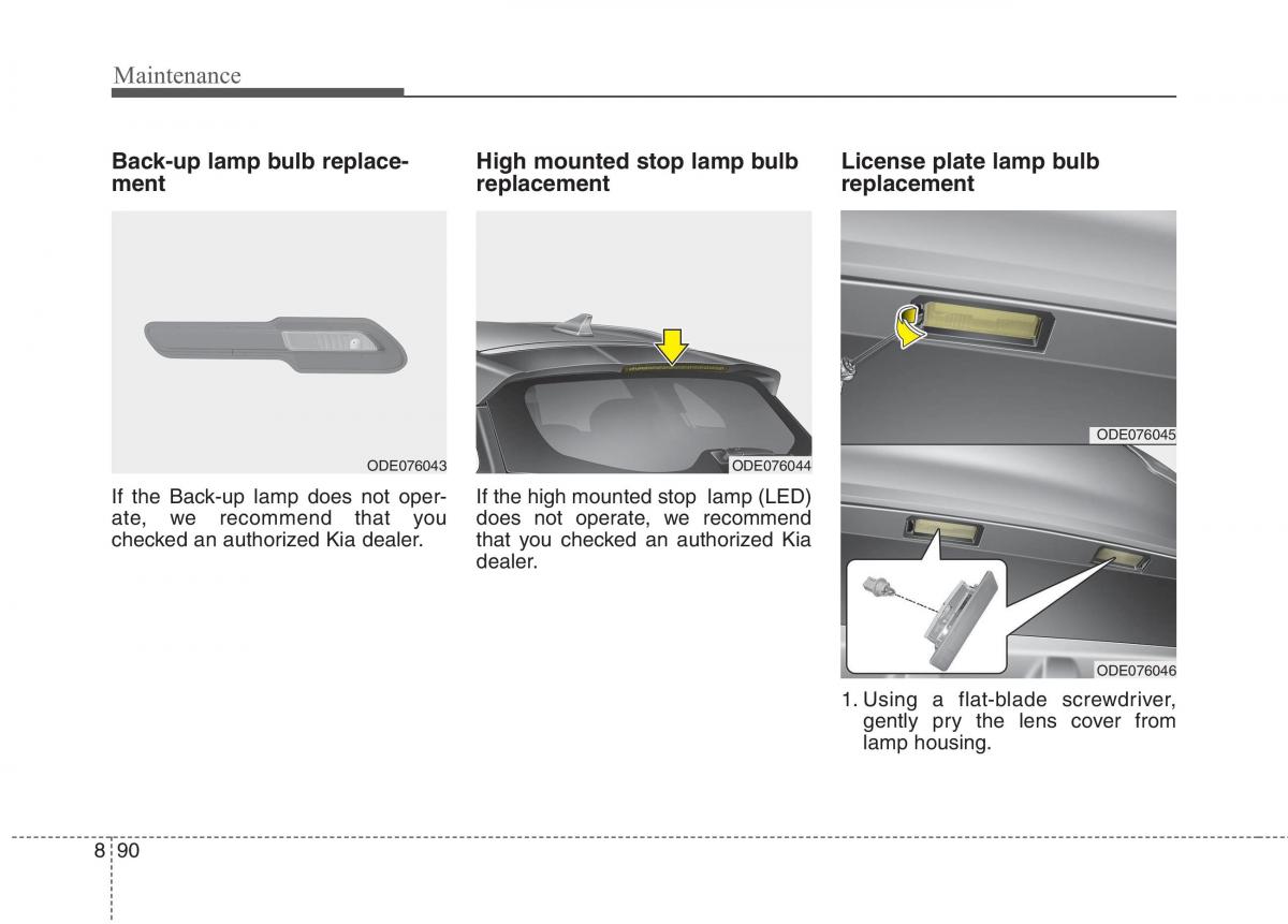 KIA Niro owners manual / page 532