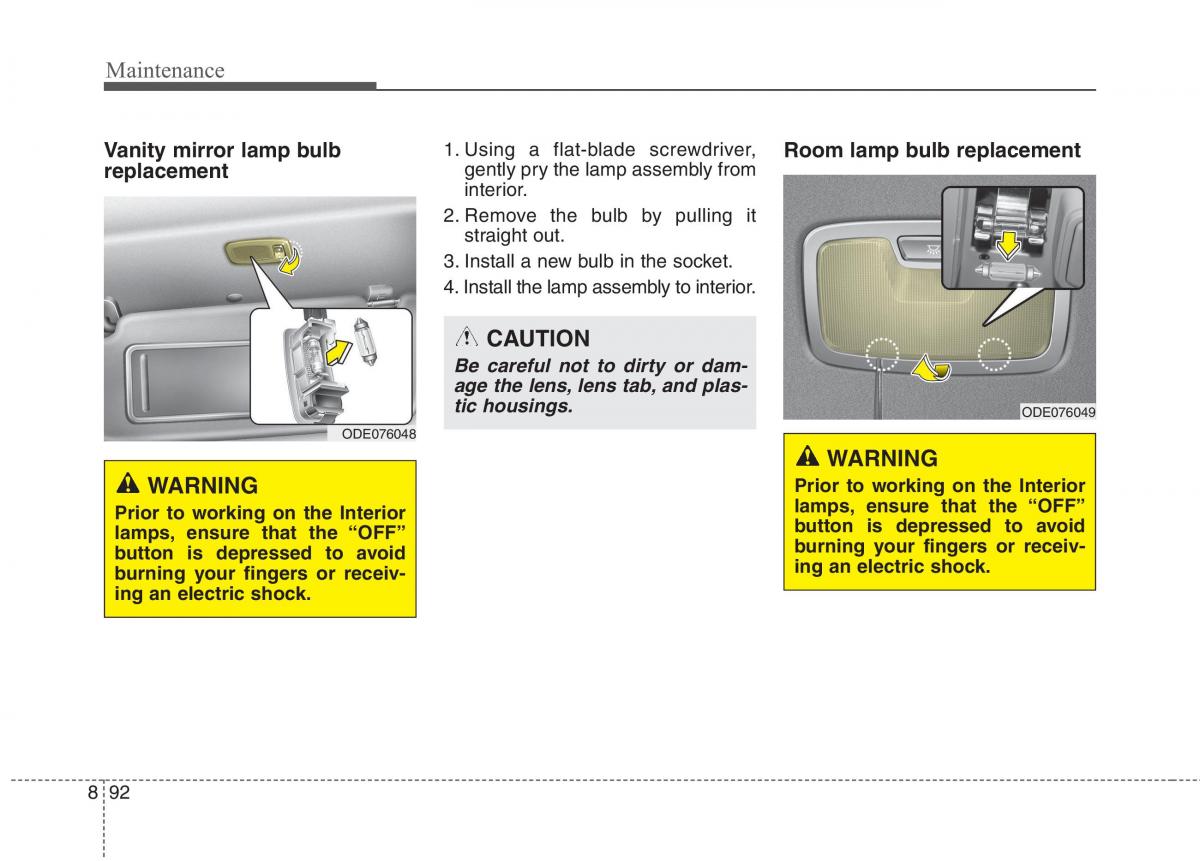 KIA Niro owners manual / page 534