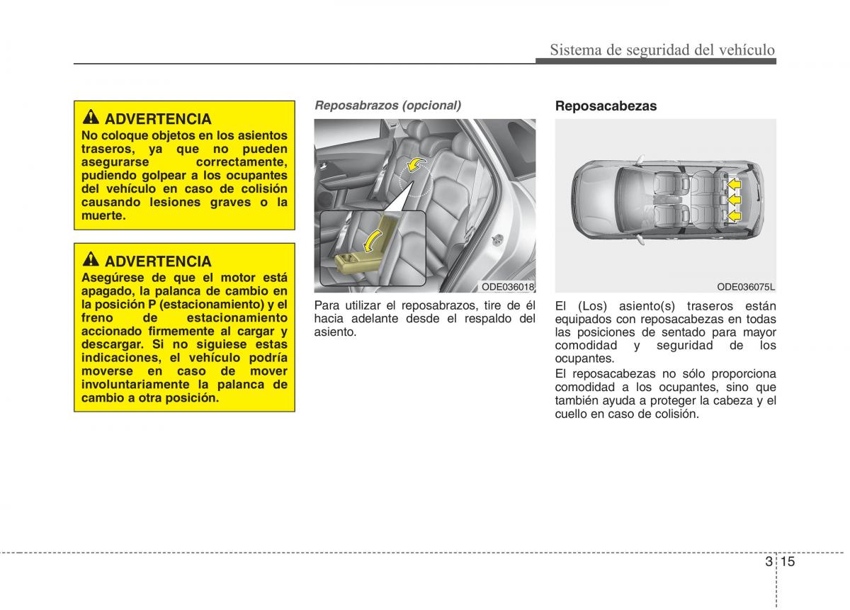 KIA Niro manual del propietario / page 46