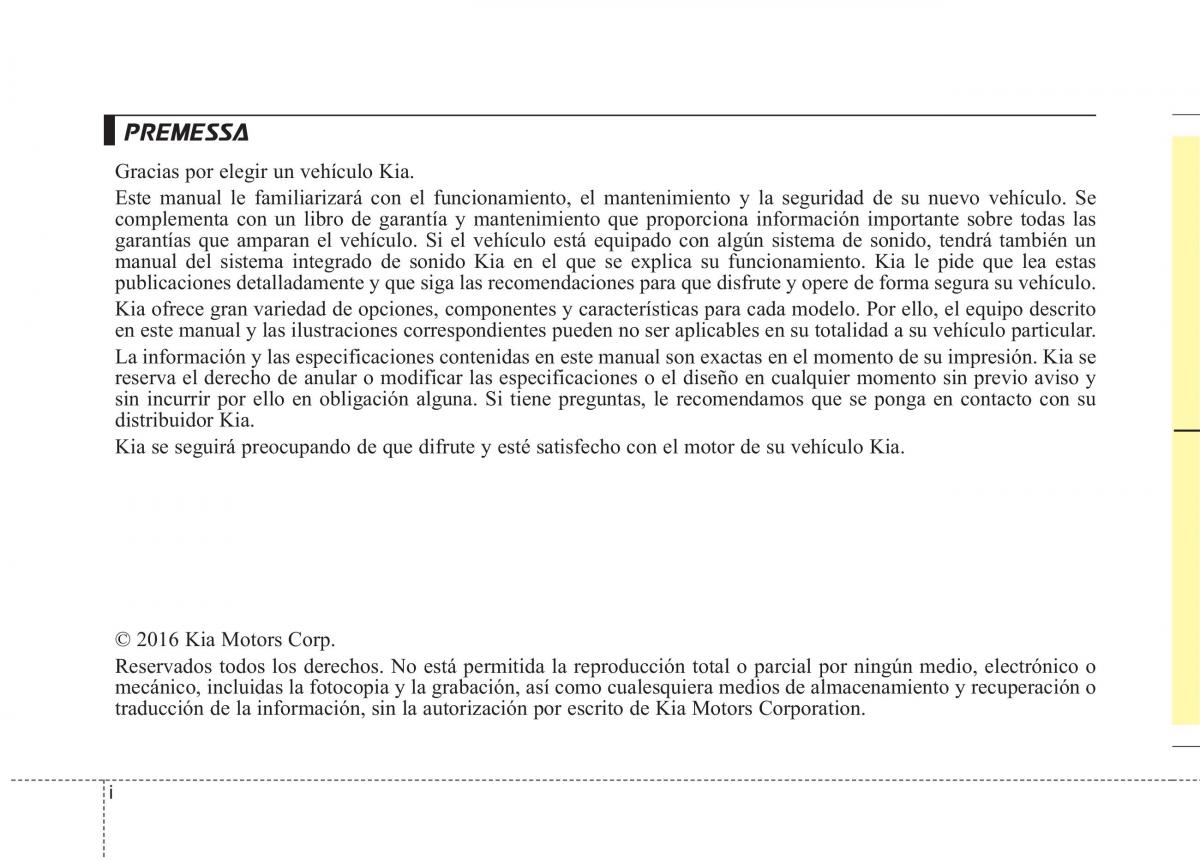 KIA Niro manual del propietario / page 2