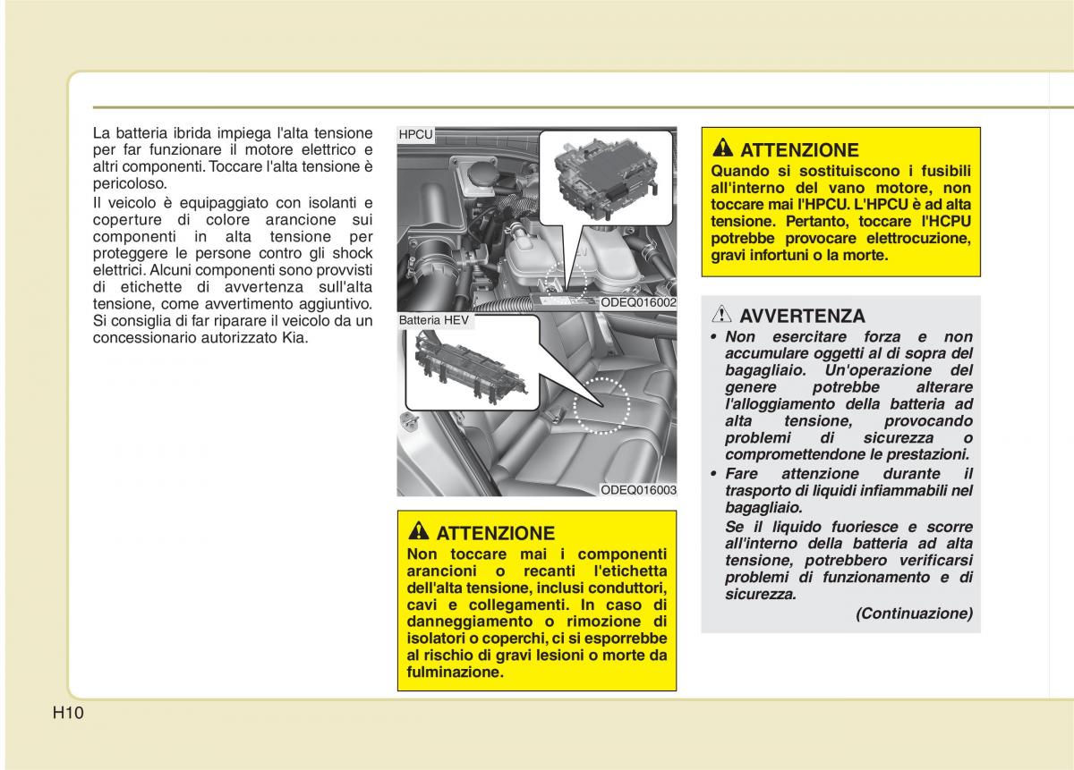 KIA Niro manuale del proprietario / page 13