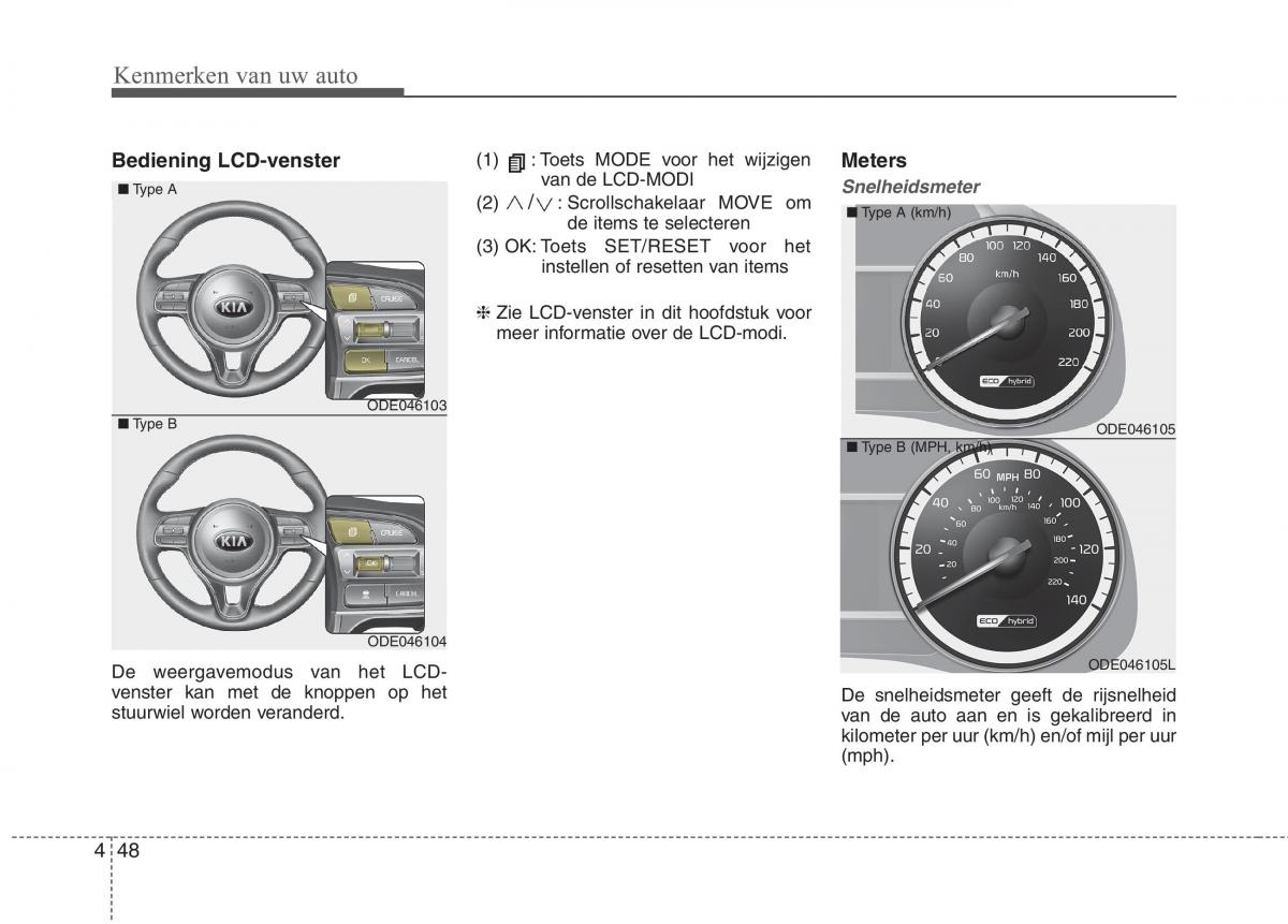 KIA Niro handleiding / page 155