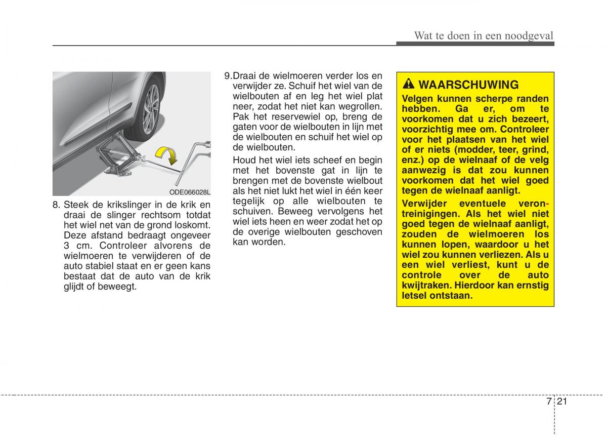 KIA Niro handleiding / page 443