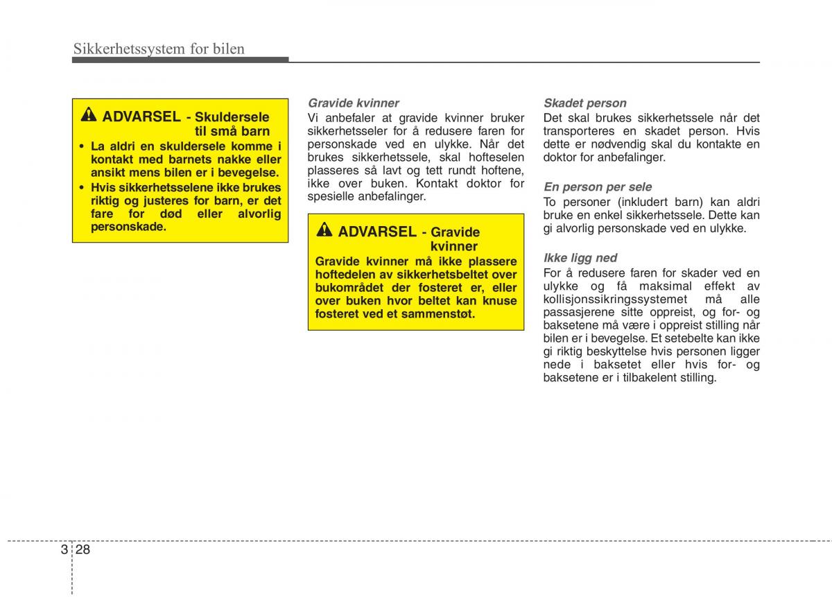 KIA Niro bruksanvisningen / page 59