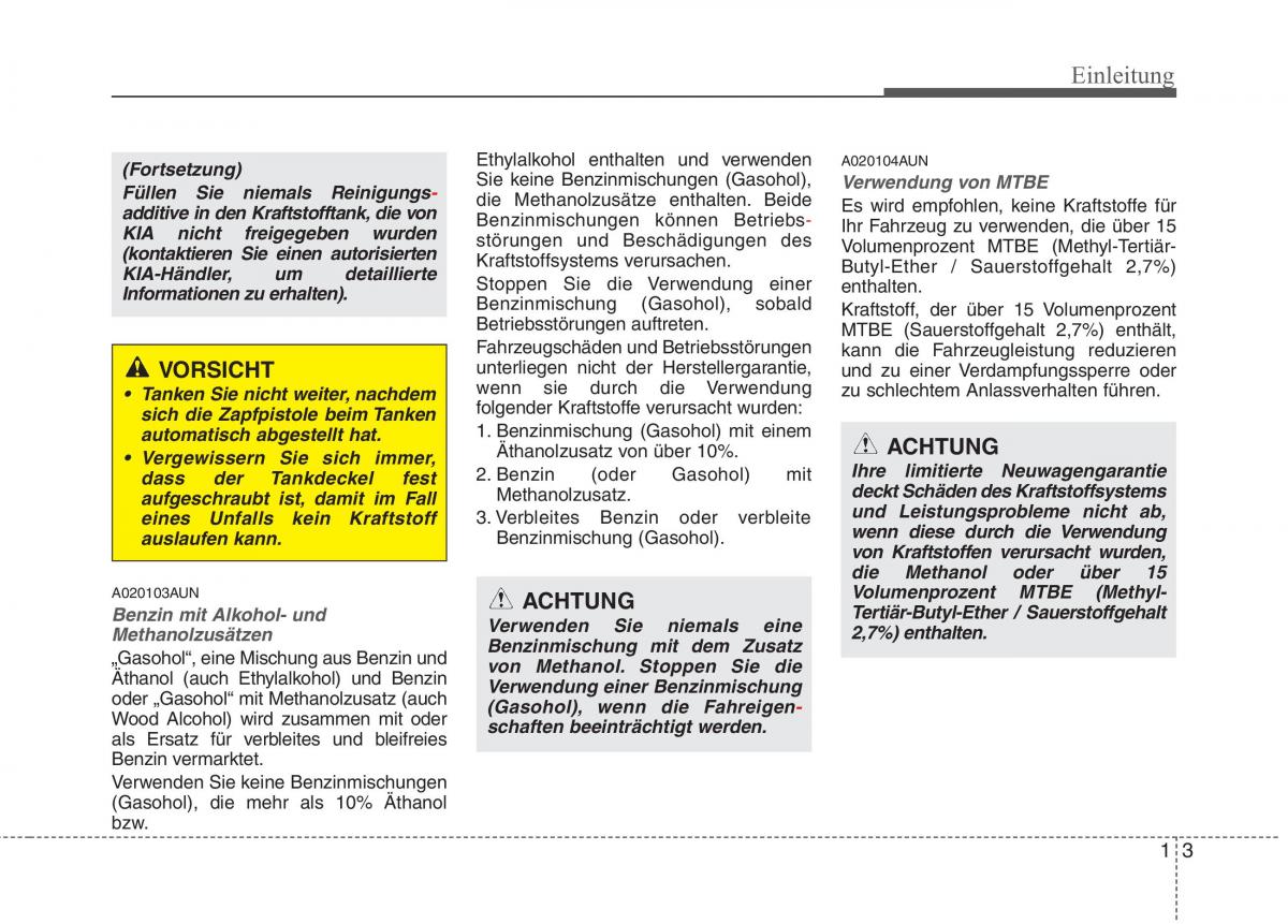 KIA Picanto I 1 Handbuch / page 8