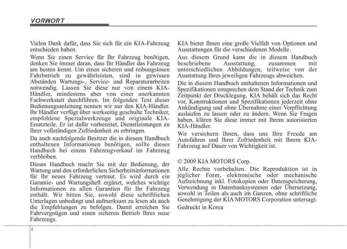 KIA Picanto I 1 Handbuch / page 2