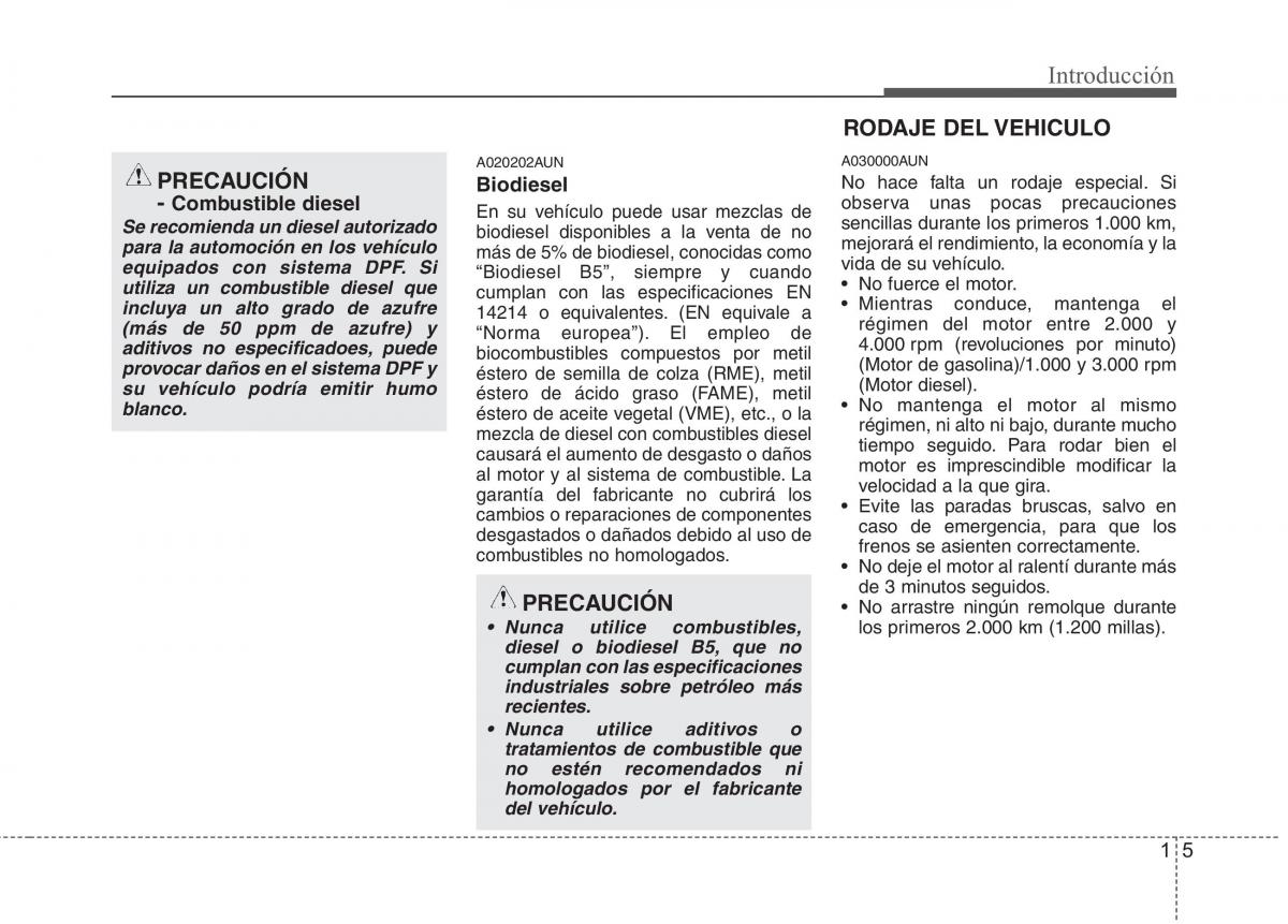 KIA Picanto I 1 manual del propietario / page 8
