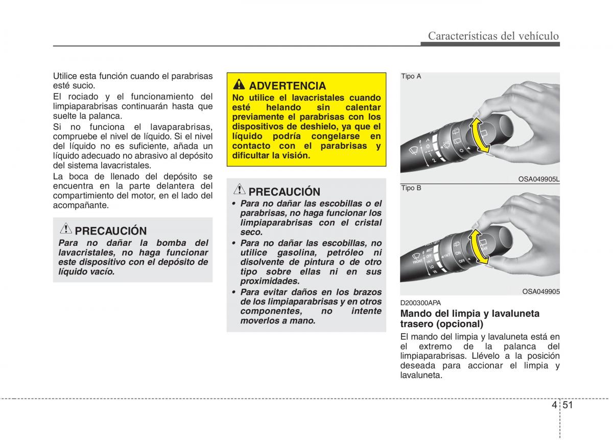 KIA Picanto I 1 manual del propietario / page 126