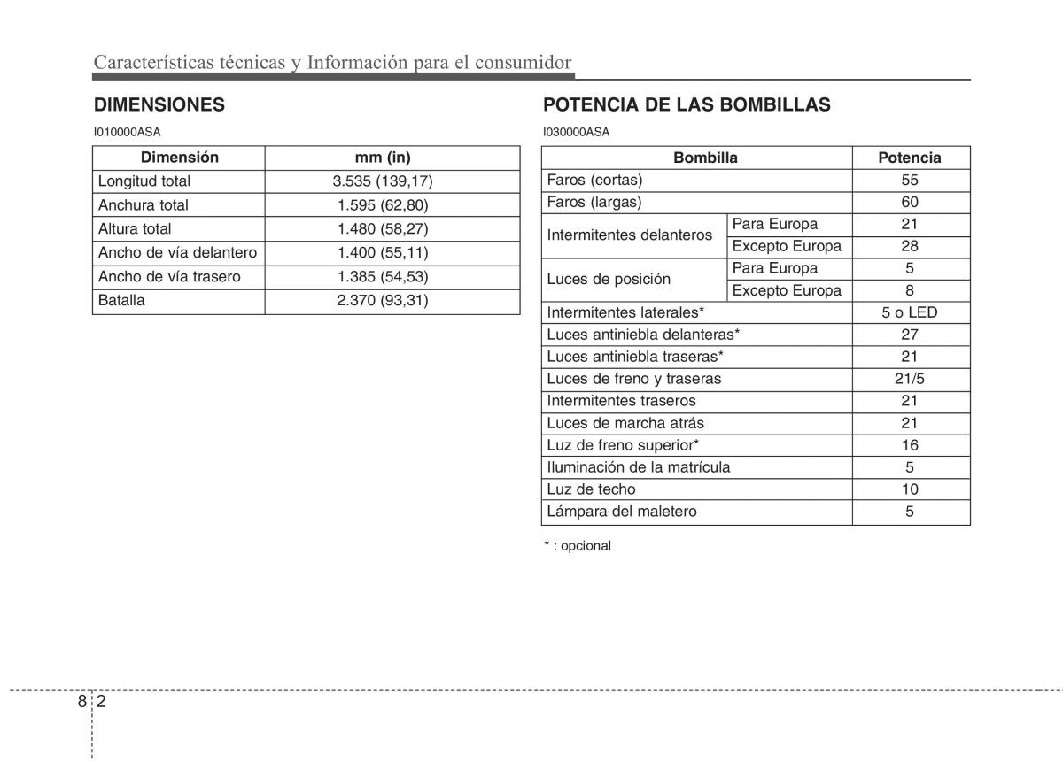 KIA Picanto I 1 manual del propietario / page 380