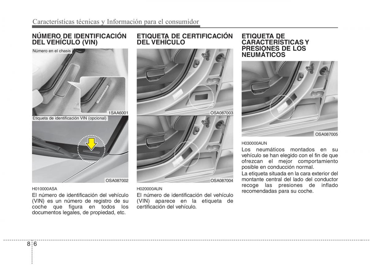 KIA Picanto I 1 manual del propietario / page 384