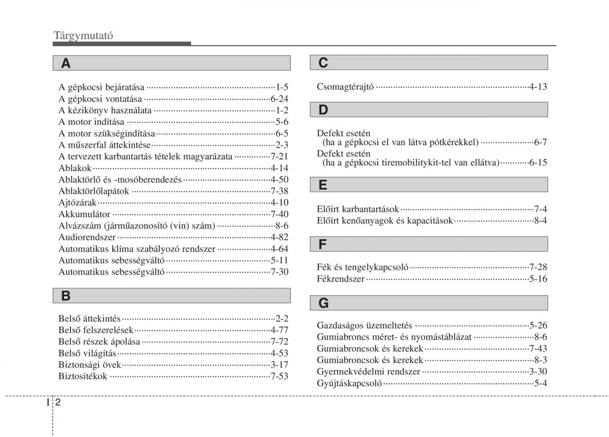 KIA Picanto I 1 Kezelesi utmutato / page 349