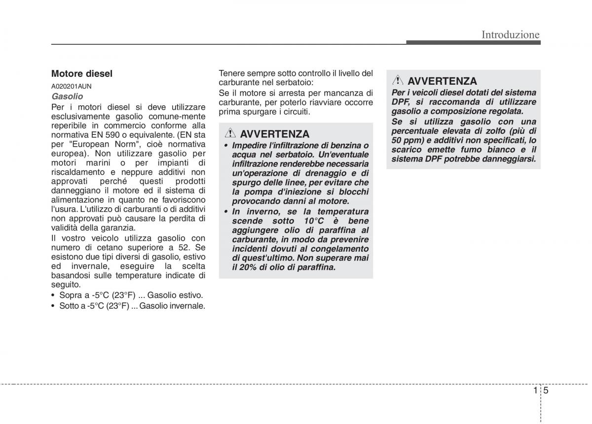 KIA Picanto I 1 manuale del proprietario / page 8