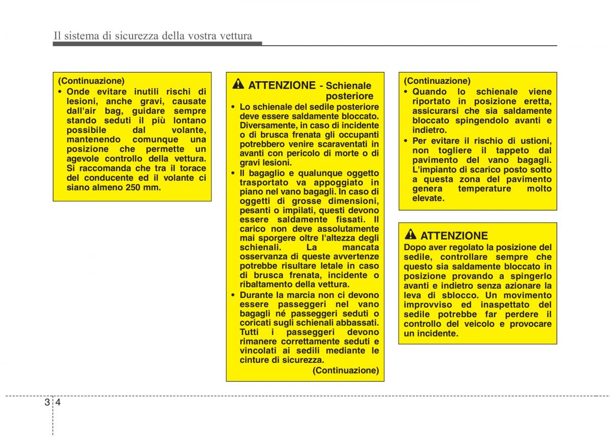 KIA Picanto I 1 manuale del proprietario / page 19
