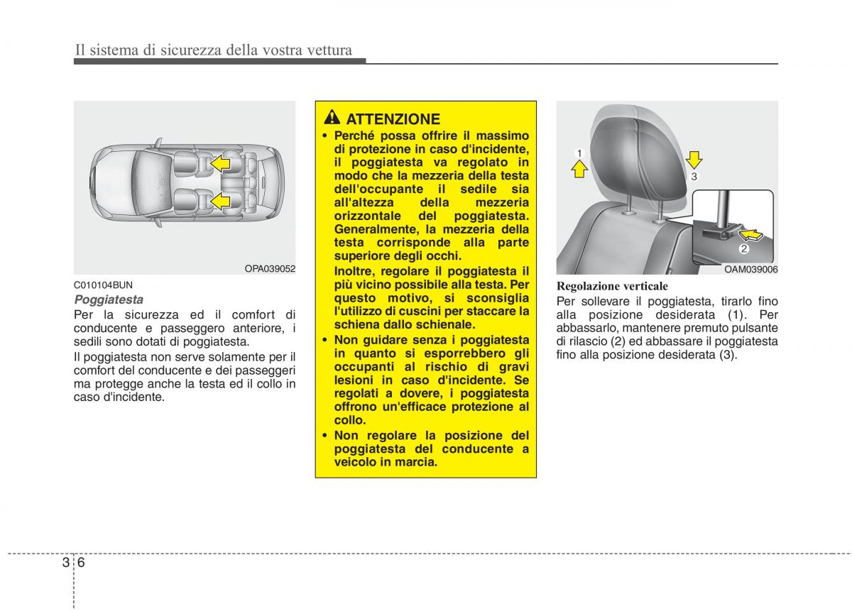 KIA Picanto I 1 manuale del proprietario / page 21