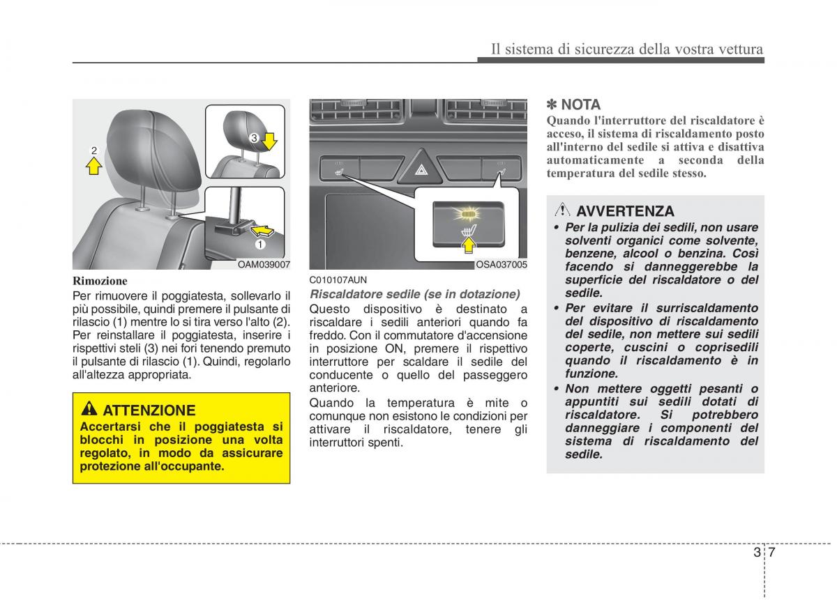 KIA Picanto I 1 manuale del proprietario / page 22