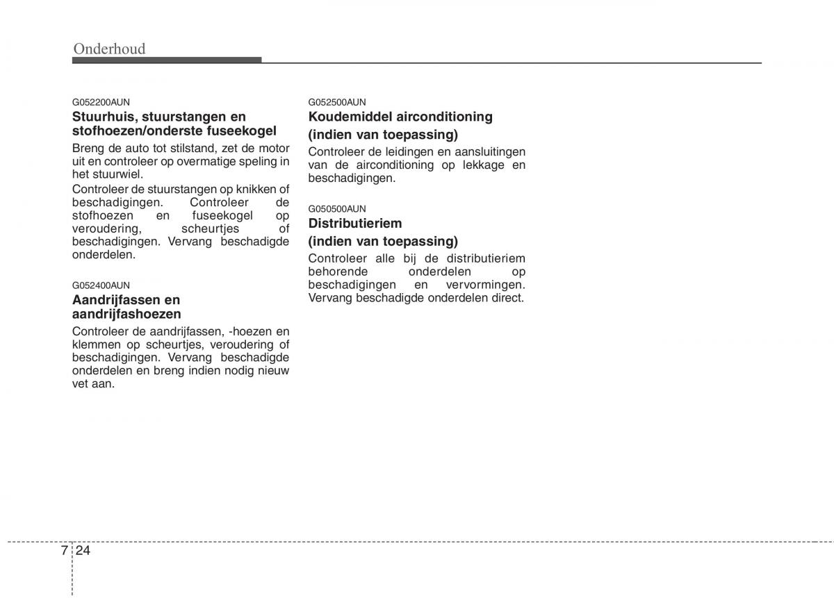 KIA Picanto I 1 handleiding / page 285