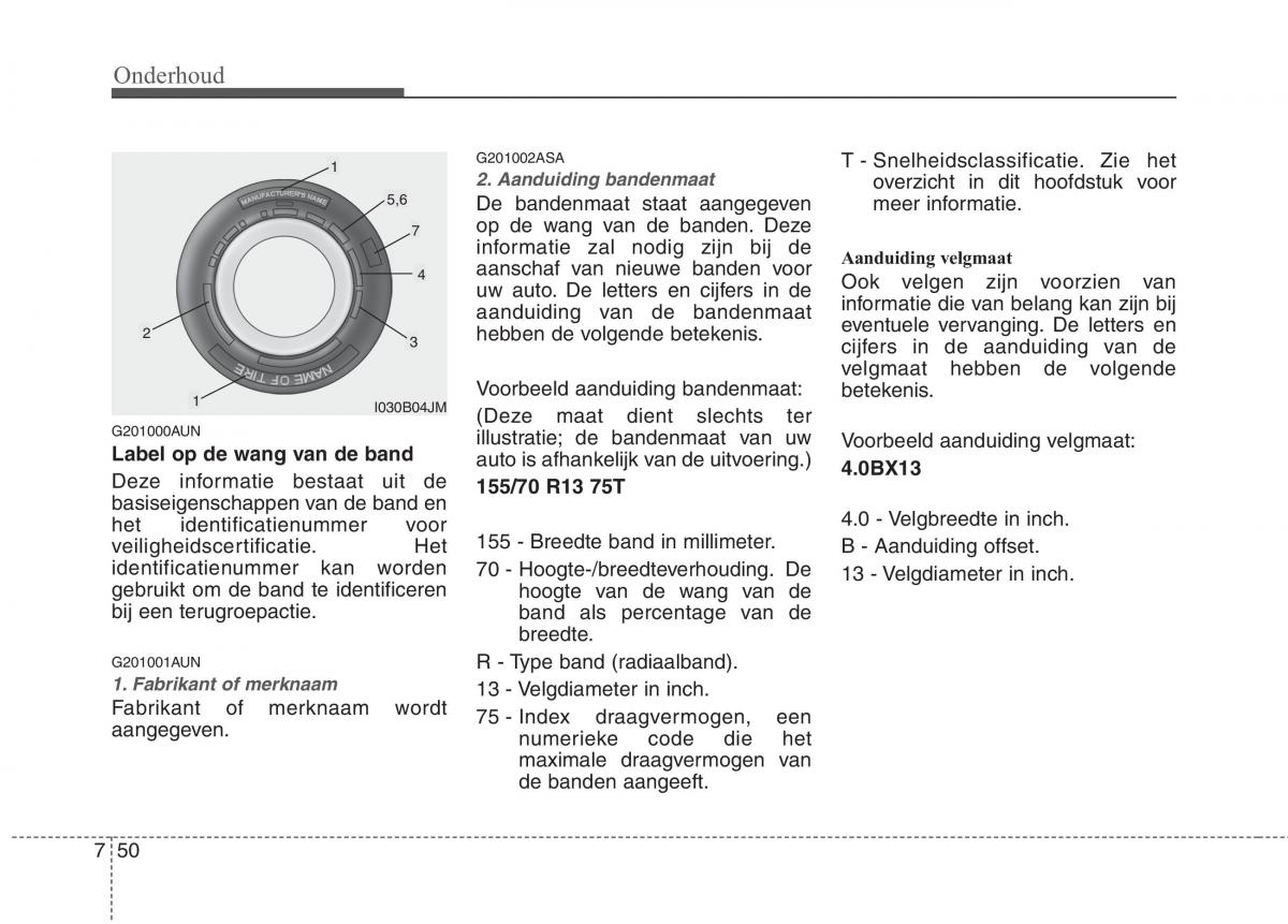 KIA Picanto I 1 handleiding / page 311