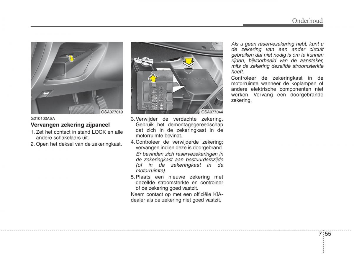 KIA Picanto I 1 handleiding / page 316