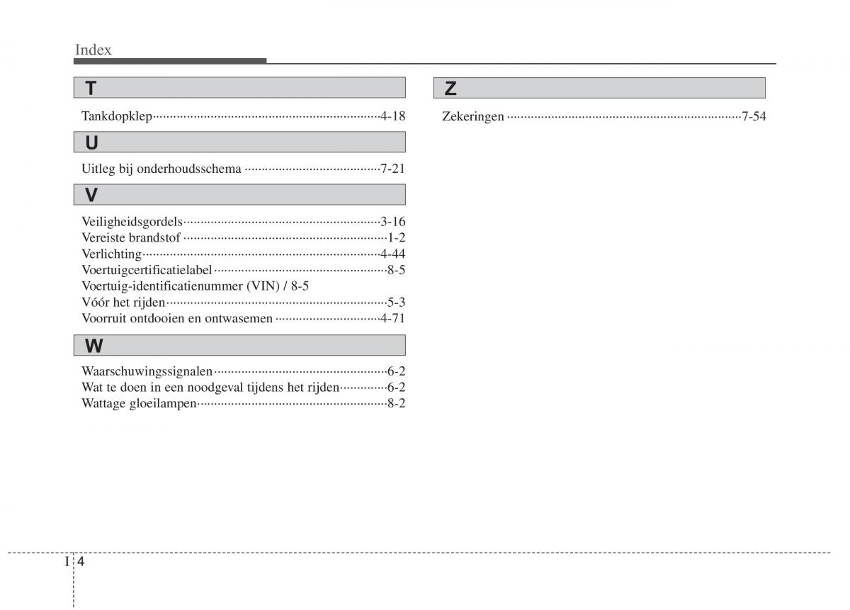 KIA Picanto I 1 handleiding / page 347