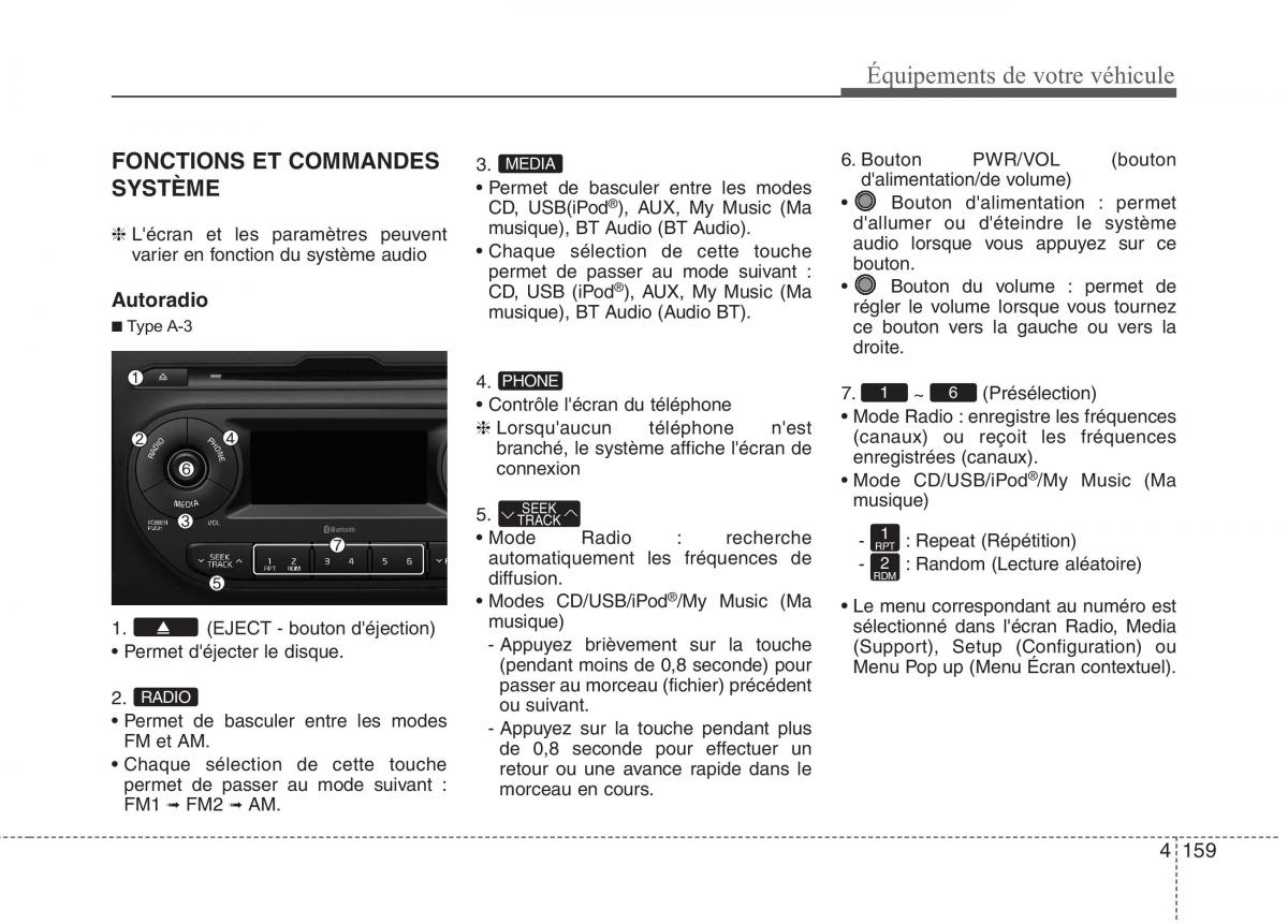 KIA Picanto II 2 manuel du proprietaire / page 243