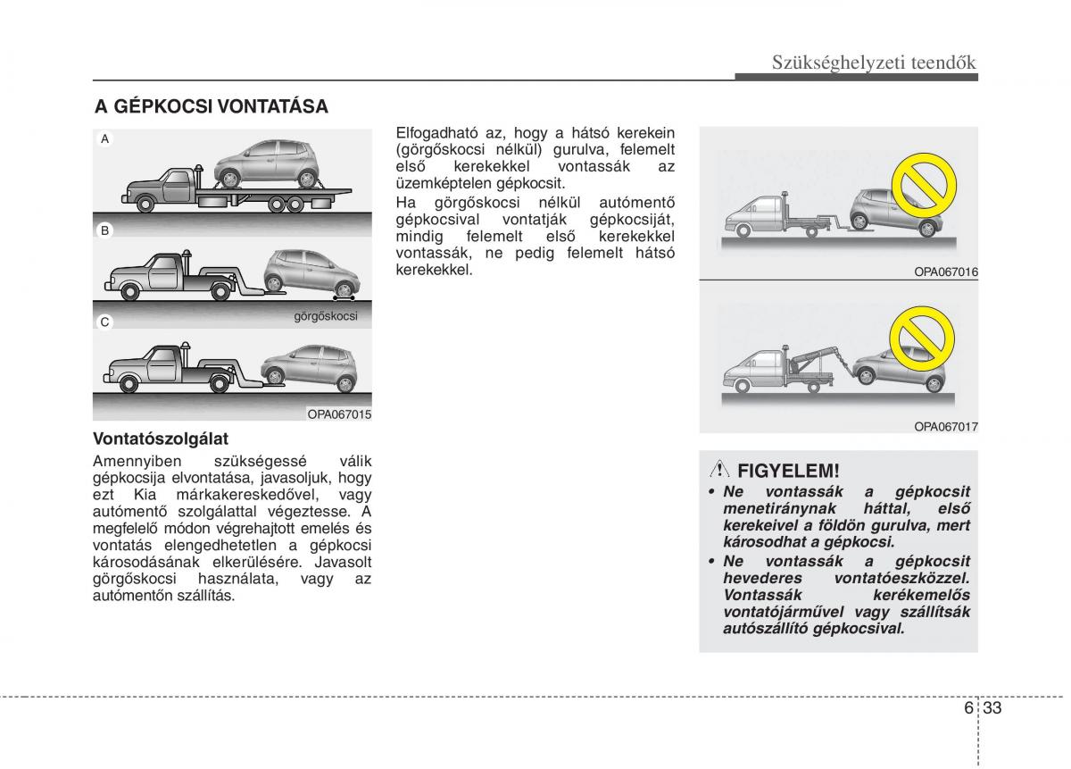 KIA Picanto II 2 Kezelesi utmutato / page 403