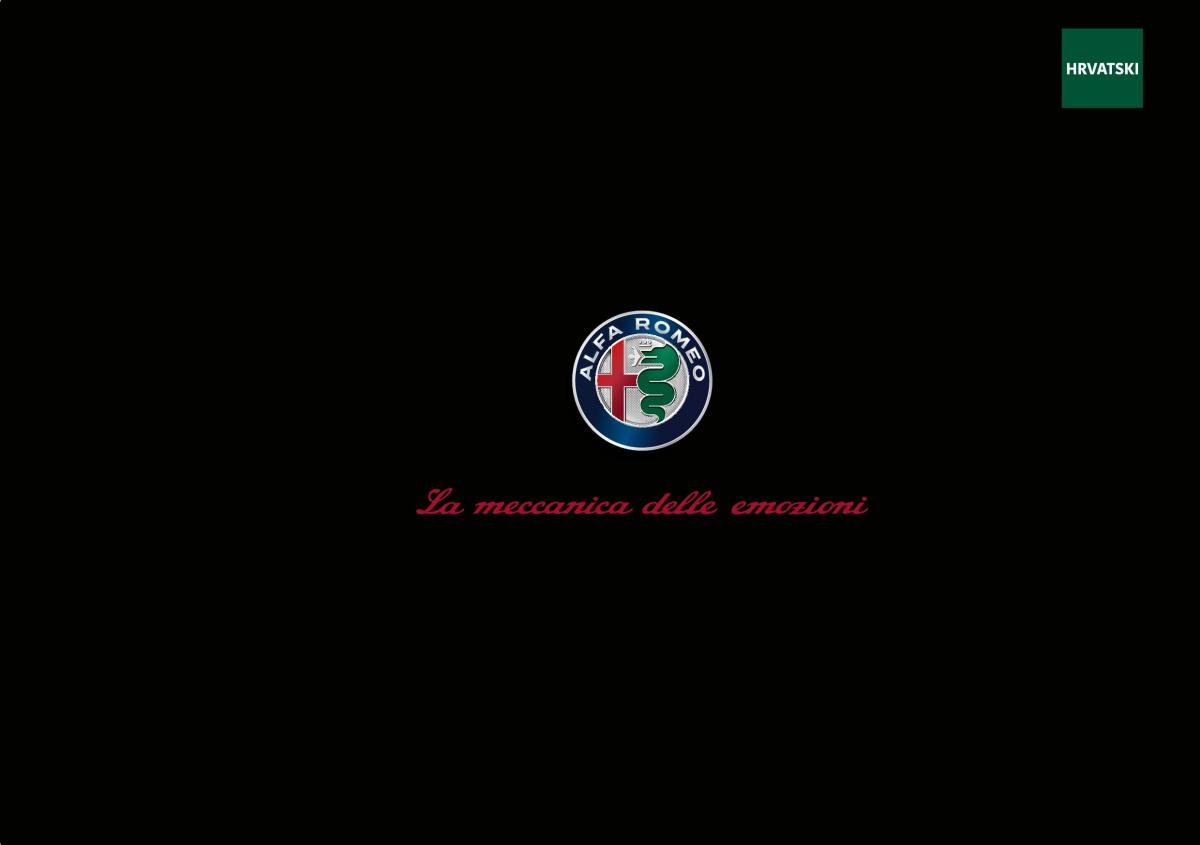Alfa Romeo Giulia vlasnicko uputstvo / page 226