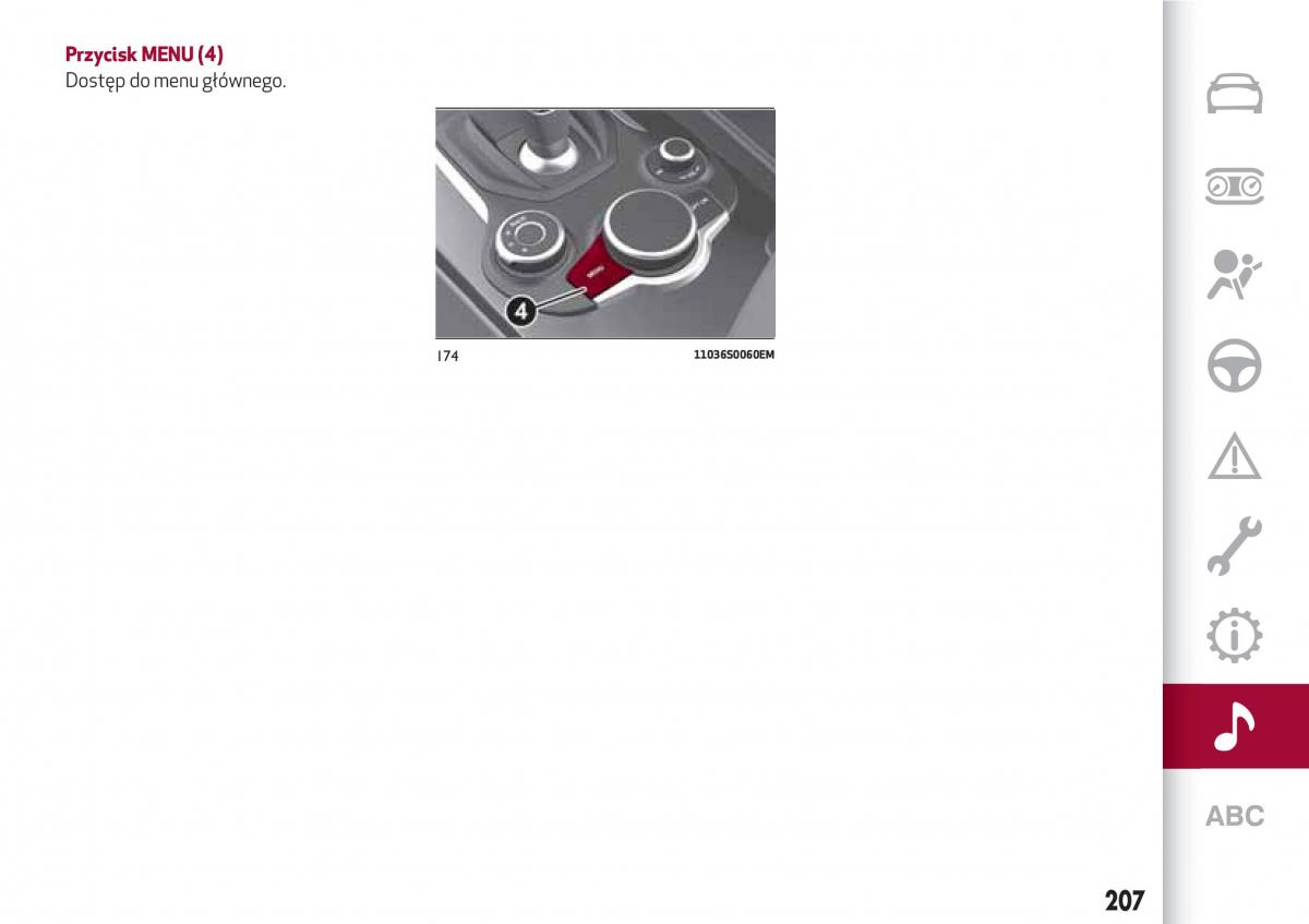 Alfa Romeo Giulia instrukcja obslugi / page 209