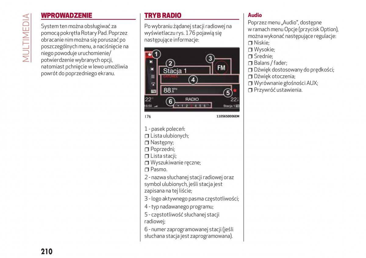 Alfa Romeo Giulia instrukcja obslugi / page 212