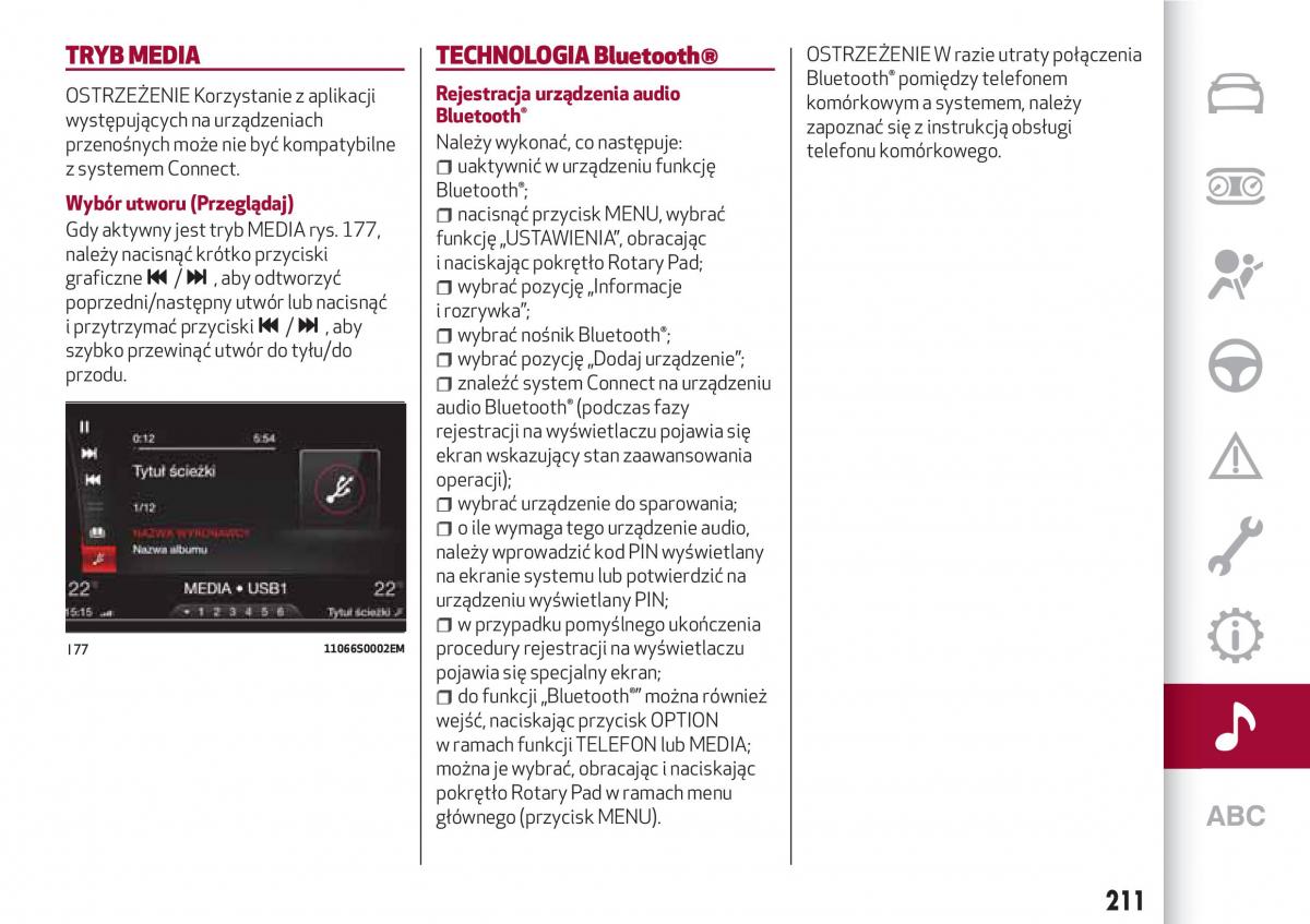 Alfa Romeo Giulia instrukcja obslugi / page 213
