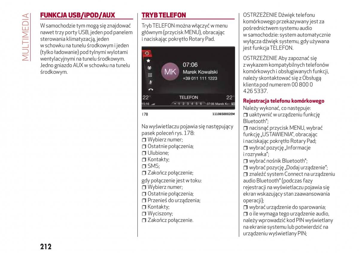 Alfa Romeo Giulia instrukcja obslugi / page 214