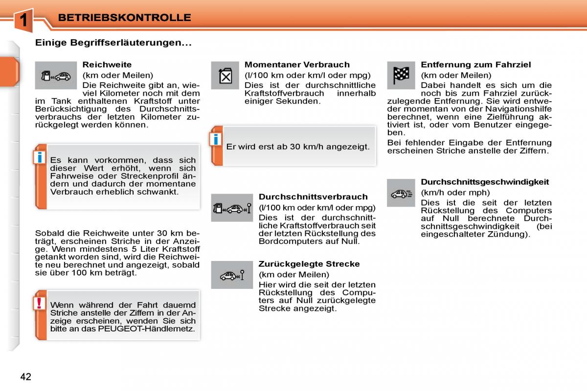 Peugeot 207 Handbuch / page 24