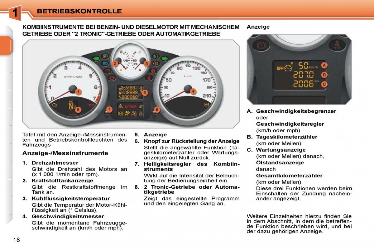 Peugeot 207 Handbuch / page 1