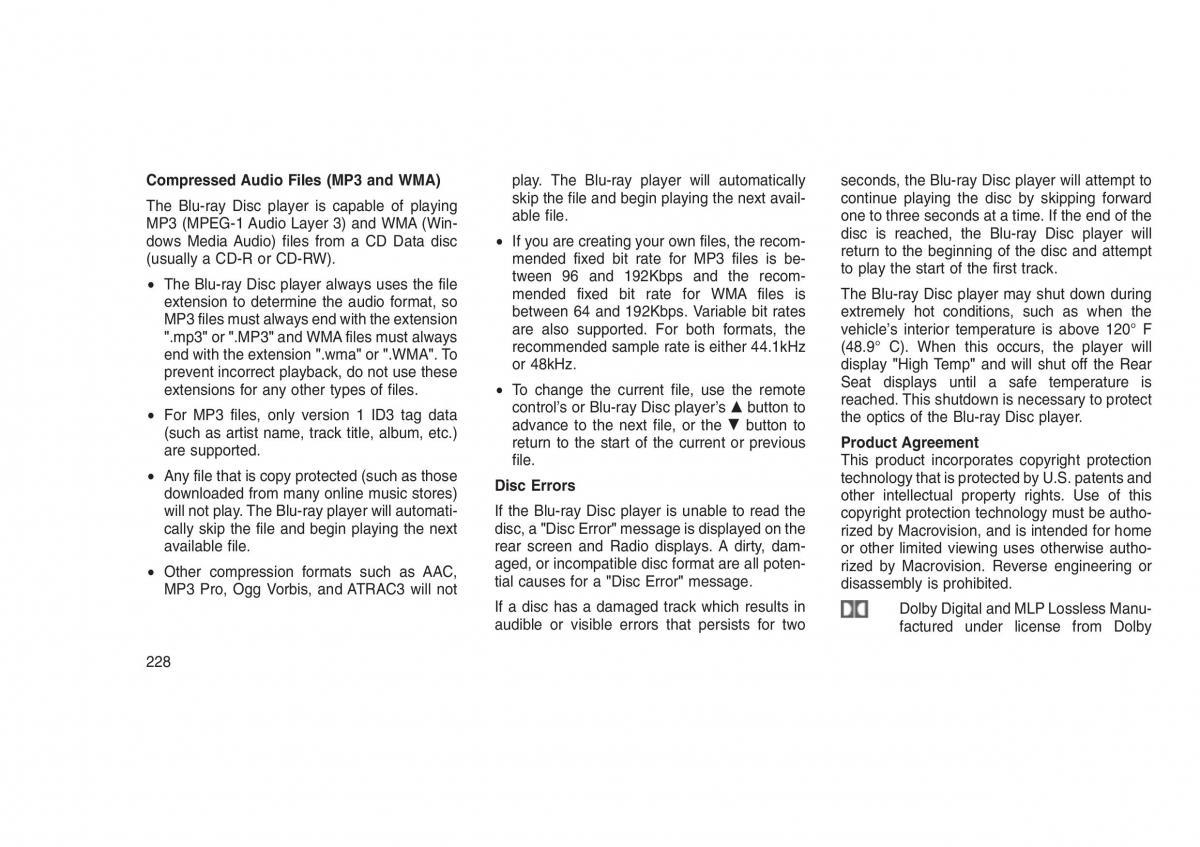 Jeep Grand Cherokee WK2 WH2 owners manual / page 232