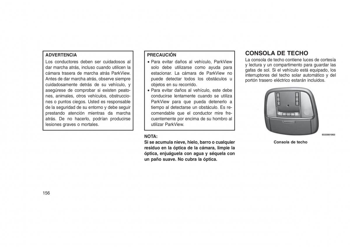 Jeep Grand Cherokee WK2 WH2 manual del propietario / page 160