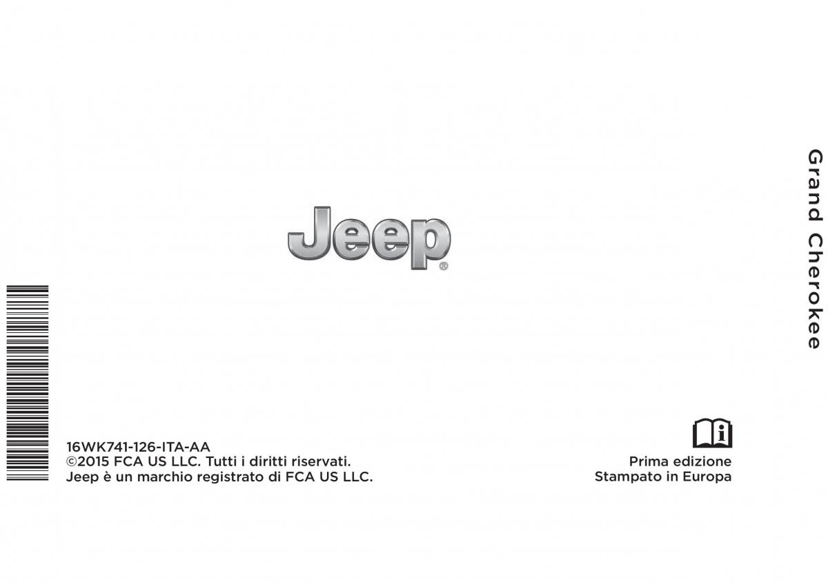 Jeep Grand Cherokee WK2 WH2 manuale del proprietario / page 538