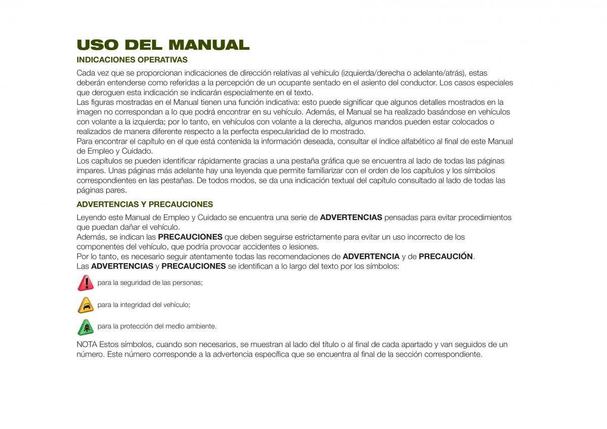 Jeep Renegade manual del propietario / page 6