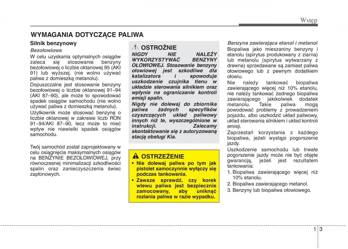 KIA Picanto II 2 instrukcja obslugi / page 6