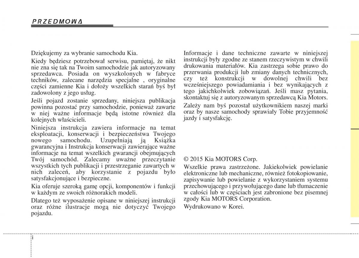 KIA Picanto II 2 instrukcja obslugi / page 2