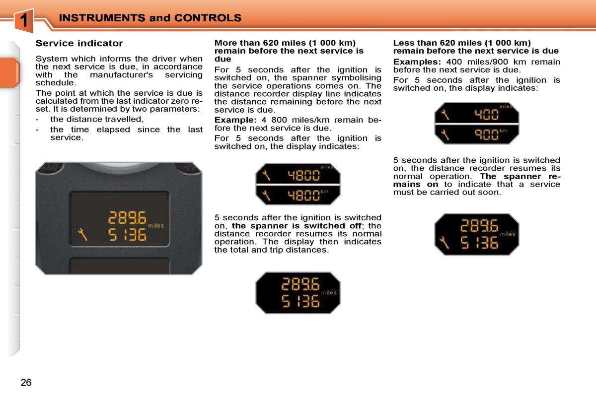 Peugeot 207 owners manual / page 9