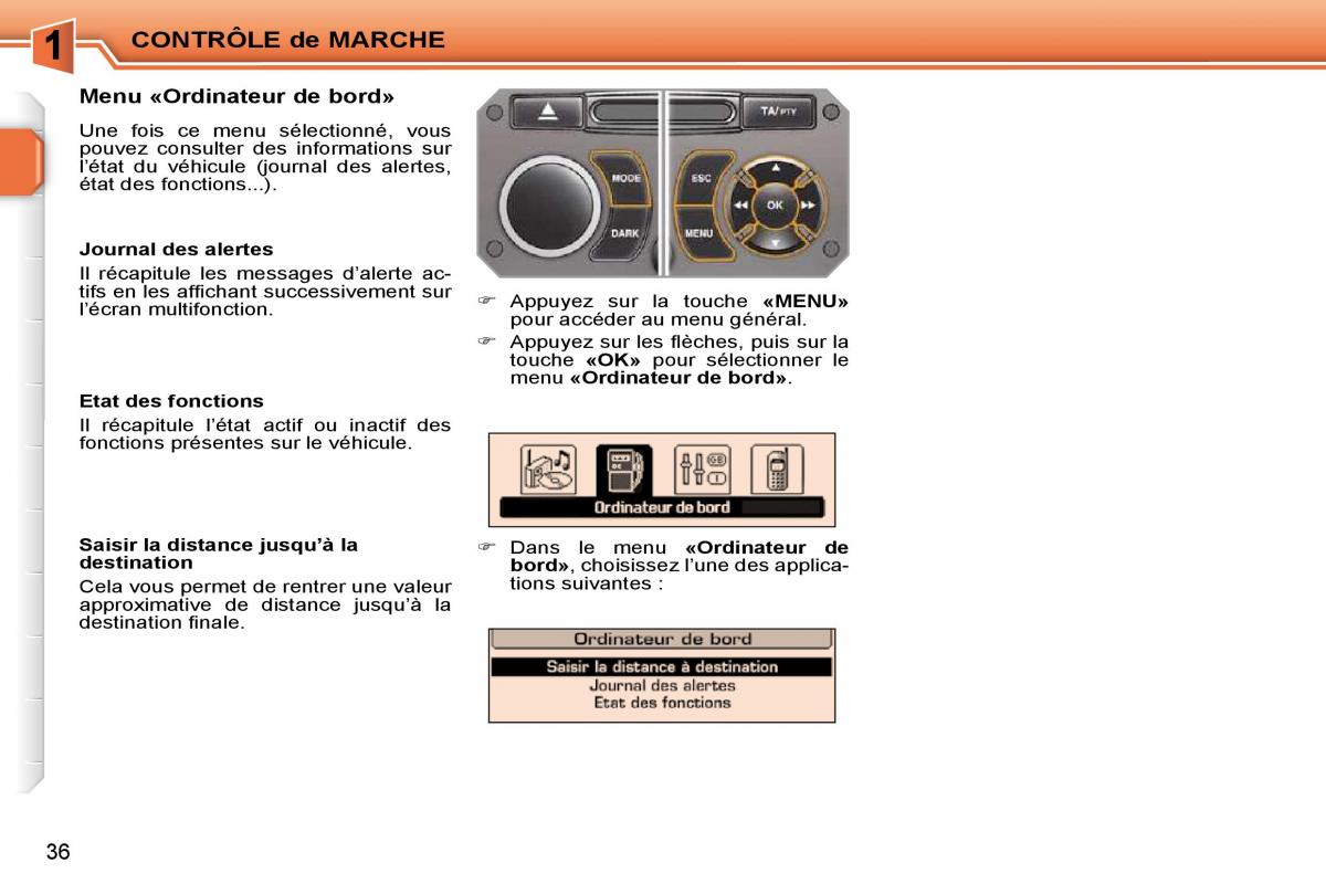 Peugeot 207 manuel du proprietaire / page 12