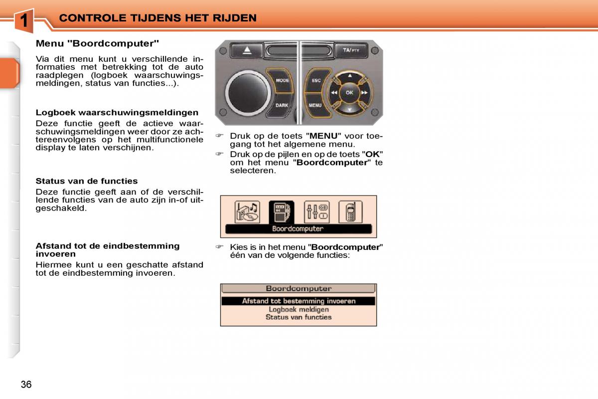 Peugeot 207 handleiding / page 19