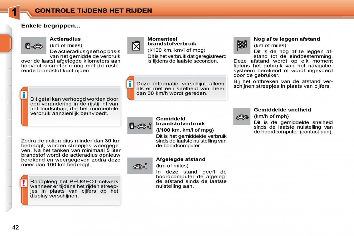 Peugeot 207 handleiding / page 24