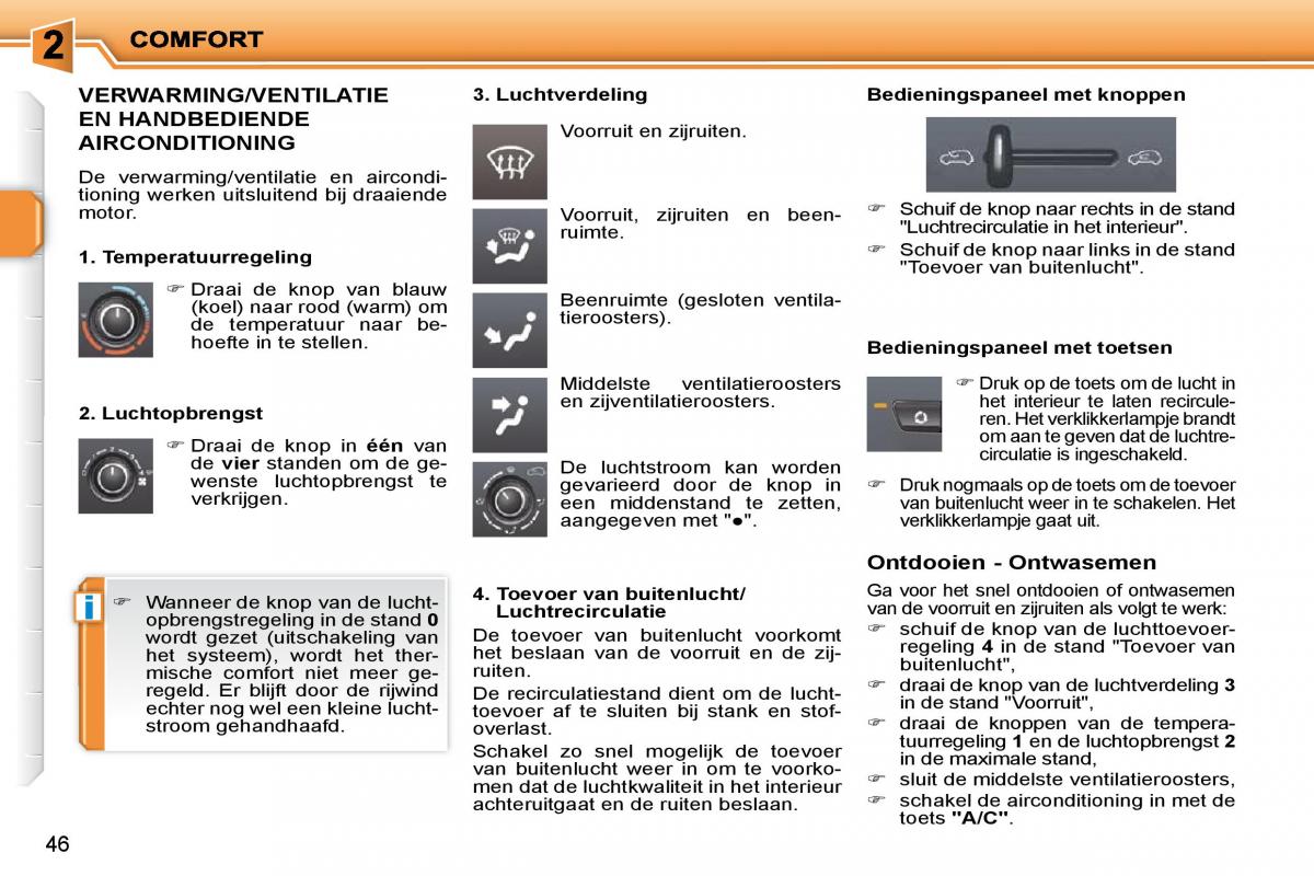Peugeot 207 handleiding / page 30
