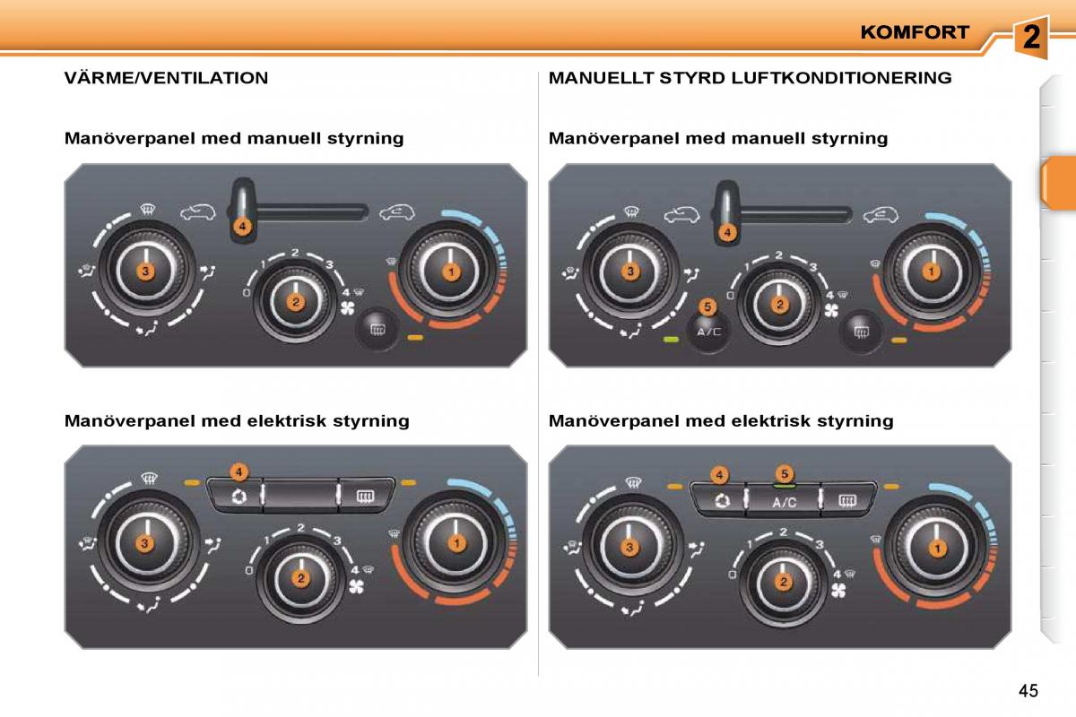 Peugeot 207 instruktionsbok / page 31