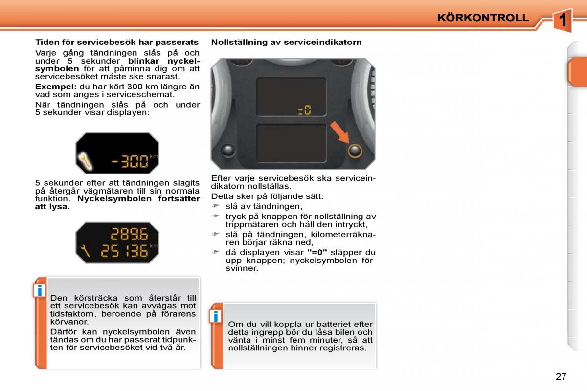 Peugeot 207 instruktionsbok / page 10